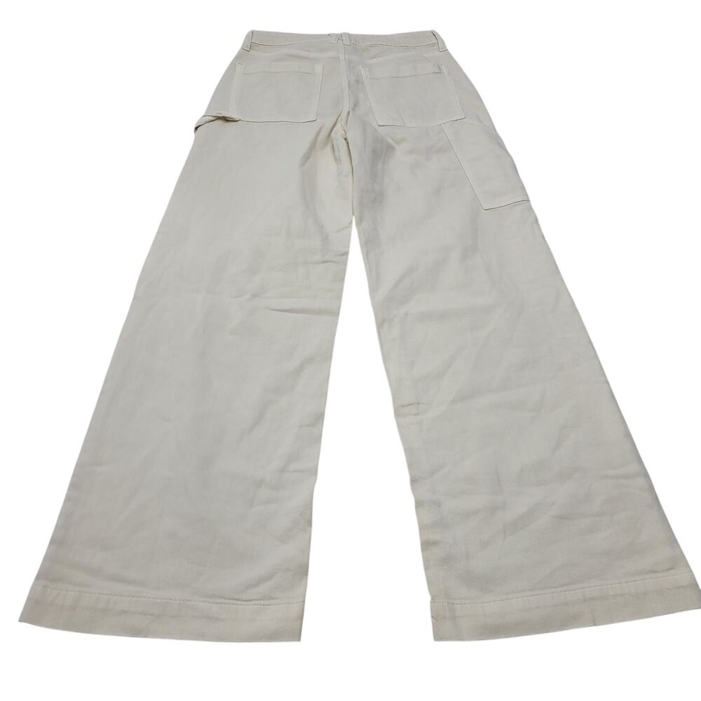 American Eagle AEO super high rise baggy wide leg jeans carpenter utility 4